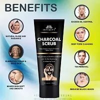 Intimify Peel off mask, Peel off mask charcoal for natural glow and radiance makes skin soft  smooth 100gm Pack of 1-thumb1