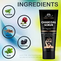Intimify Peel off mask, Peel off mask charcoal for natural glow and radiance makes skin soft  smooth 100gm Pack of 1-thumb3