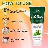 Intimify Tea Tree Natural Face wash for Acne  Pimples wash for Normal  Dry skin 100gm Pack of 2-thumb2