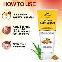 Intimify Ubtan face wash, Ubtan face wash for oily skin for Natural glow and skin brightening 100gm Pack of 1-thumb2