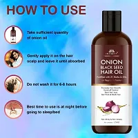 Intimify Onion hair oil, Onion hair growth oil for hair fall faster growth with Onion oil, Brahmi, Til oil, Bhringraj  120ml pack of 1-thumb1