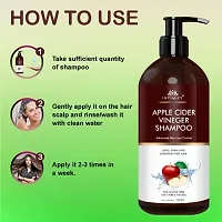 Intimify Natural apple cider shampoo for Damaged Hair  Hairfall Control 200ml Pack of 2-thumb1