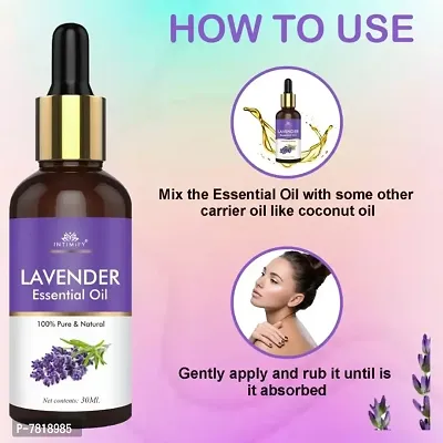 Intimify Best lavender hair oil,Natural lavender hair oil for All hair  Skin type make hair thick  healthy 30ml Pack of 2-thumb2