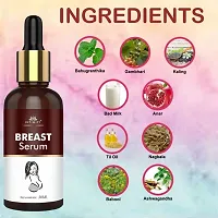 Intimify Breast serum, Breast serum for women, Breast growth oil for women Breast size increase serum for smooth breast skin 30ml Pack of 1-thumb2