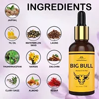 Intimify BigBull Oil, Time Booster oil, Performance oil, makes penis size bigger  harder 15ml Pack of 3-thumb2