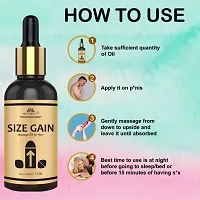 Intimify Best Size gain oil, Sex power oil, Sex long time oil with Almond, Laung, Dalchini, Kesar, Til Oil 15 ml pack of 3-thumb2