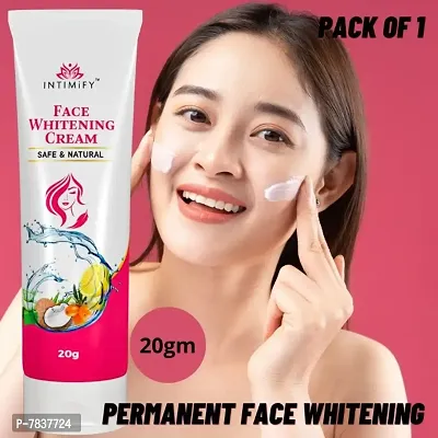 Intimify Face whitening cream for Skin whitening, scar  dark spot removal, natural fairness, 20g (Pack of 1)