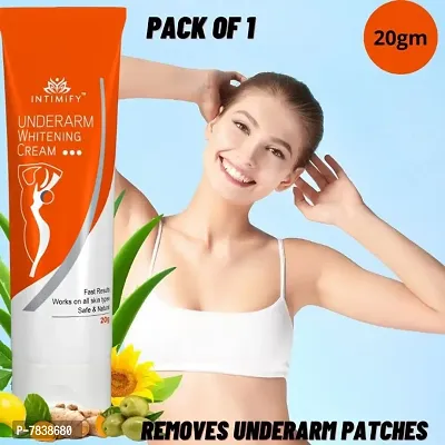 Intimify Body Skin Underarm Lightening Whitening Polishing Cream for Fair Skin 20gm (Pack of 1)