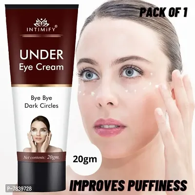 Intimify BYE BYE DARK CIRCLE Eye Cream With Cucumber For Dark Circles 20gm (Pack of 1)-thumb0