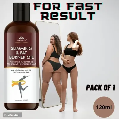 Intimify Fat burner oil, Slimming oil, Weight loss oil, 120ml (Pack of 1)-thumb0