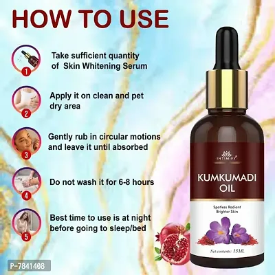 Intimify Kumkumadi oil for face, Skin glow oil, Ayurvedic Kumkumadi oil, 30ml (Pack of 1)-thumb3