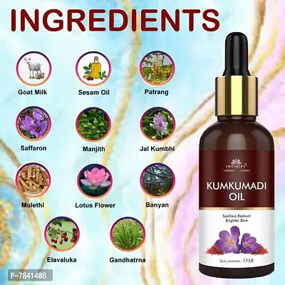 Intimify Kumkumadi oil for face, Skin glow oil, Ayurvedic Kumkumadi oil, 30ml (Pack of 1)-thumb4