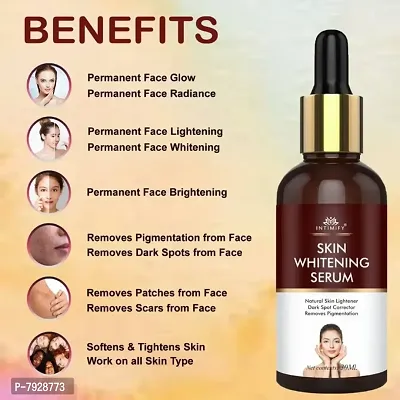 Intimify Skin whitening serum, Permanent skin whitening serum, Scars removal serum, 30ml (Pack of 1)-thumb2