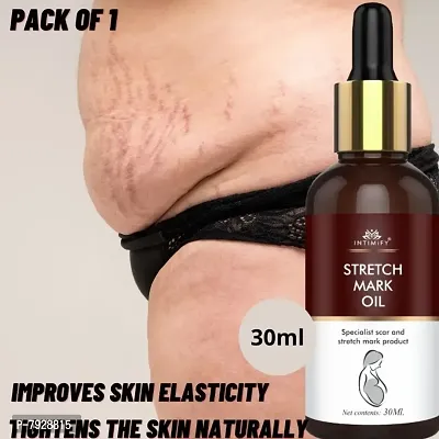 Intimify Stretch mark oil, Skin stretch mark oil, Anti stretch marks oil,30ml (Pack of 1)