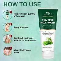 Intimify Tea tree face wash, Tea tree cleaning face wash, Natural tea tree face wash, 100g (Pack of 1)-thumb2