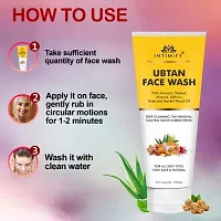 Intimify Ubtan face wash, Ubtan face wash for oily skin, Ubtan foaming face wash, Best ubtan face wash, 100g (Pack of 1)-thumb2