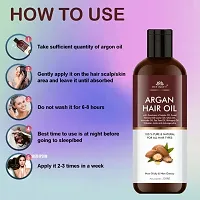 Intimify Argan hair oil, Argan hair growth oil, Argan hair fall oil, Silky hair oil, 120ml Pack of 1-thumb2