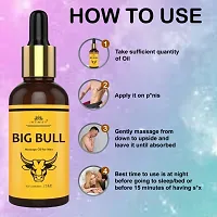 Intimify Big bull oil, Ling growth oil, Penis strong oil,Extra time oil, increase size and stamina 15ml Pack of 1-thumb1