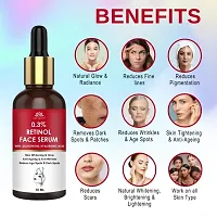 Intimify 0.3% Anti Ageing Retinol Face Serum, Retinol, Hyaluronic Acid 30ml Pack of 1-thumb1