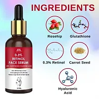 Intimify 0.3% Anti Ageing Retinol Face Serum, Retinol, Hyaluronic Acid 30ml Pack of 1-thumb2
