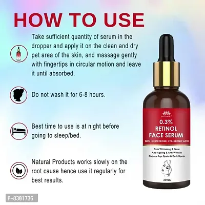 Intimify 0.3% Anti Ageing Retinol Face Serum, Retinol, Hyaluronic Acid 30ml Pack of 1-thumb4