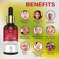 Intimify 0.3% Retinol Face Serum, Face serum, face serium, retinol serum, retinol face serum, skin serum, skin brightening serum, pigmentation serum, dark spots serum 30ml Pack of 3-thumb1