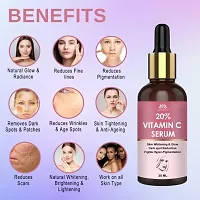 Intimify Face Serum Vitamin C 20%, Ferulic Acid 1% Brightening Anti Aging Skin Repair Decrease formation of Fine Lines Wrinkles Brown Spots Glass Bottle 30ml Pack of 1-thumb1