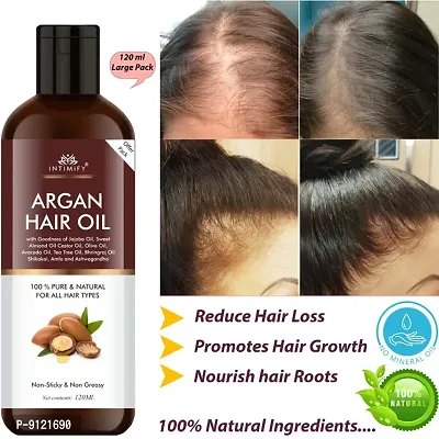 Intimify Argan Oil For Hair Growth, Hair Growth Oil, Dandruff Oil, Hair Care, Hair Fall Growth Oil-thumb0