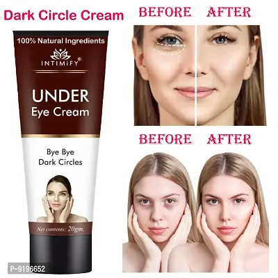 Intimify Under Eye Cream for dark circles, nourishes under eye skin, reduce wrinkles, undereye cream, undereye gel