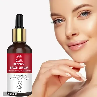 0.3% Retinol Face Serum for Younger-Looking  Spotless Skin Face Serum Face Whitening Ke liye or Glowing Skin Women Men-thumb0