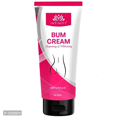 Bum Cream Bum  Back Cream for Reduces Dark Spots, Prevents Stretch Marks, Lightens, Nourishes, Brightens and Smoothens of Back and Bum Skin bum bum cream/hip lift up cream/ hip increase oil/hip size-thumb0