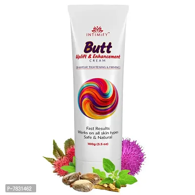 Intimify Butt Uplift  Enhancement Cream ,Big ass cream makes butt size big and tight 100g Pack of 1-thumb0