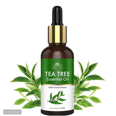 Tea Tree Oil for Acne and Dark Spots Oil  Reduce Scars  Marks Get Smooth  Clear Skin 30 ML