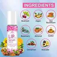 Natural Lip Serum Roll On For Beetroot Brightening Pink Lip Serum-thumb2