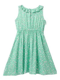 CuB McPAWS be curious Girl's Dress (GW21DRSDG2ARCX_10-11Y_Blue_10 Years-11 Years)-thumb2