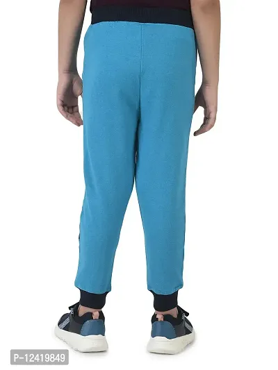 CuB McPAWS be curious Boys Cotton Track Pants | 4 to 12 Years (10-11 Years, Turquoise) Regular-thumb5