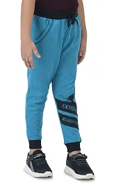 CuB McPAWS be curious Boys Cotton Track Pants | 4 to 12 Years (10-11 Years, Turquoise) Regular-thumb2