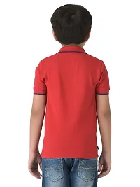 CuB McPAWS be curious Boys' Polos (S19PTB01RED_Red_10-11 Years )-thumb4