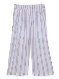 CuB McPAWS be curious Girl's Regular Fit Palazzos-thumb1