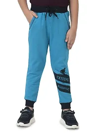 CuB McPAWS be curious Boys Cotton Track Pants | 4 to 12 Years (10-11 Years, Turquoise) Regular-thumb3