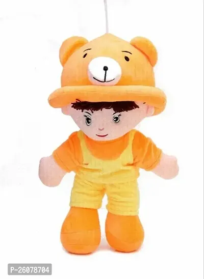 Yellow Cotton Boy Soft Toys