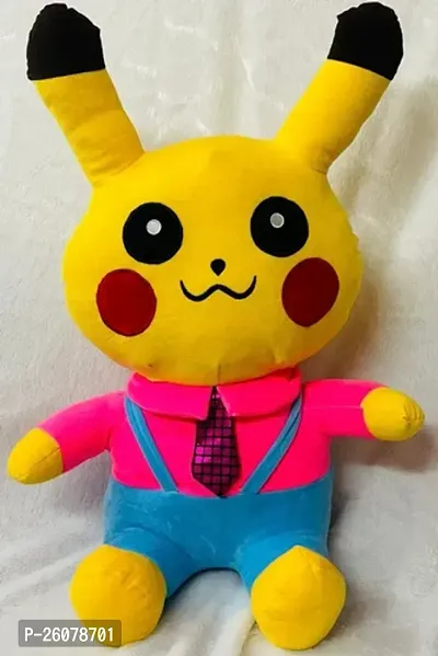 Cotton Pikachu Soft Stuffed Toy-thumb0
