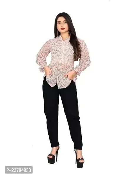 Stylish Women Georgette Casual Top