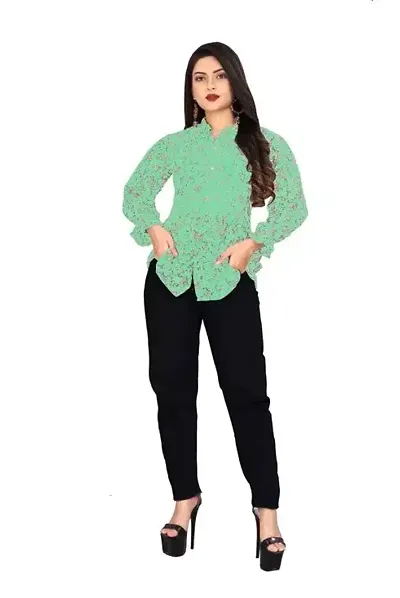 Stylish Women Georgette Casual Top