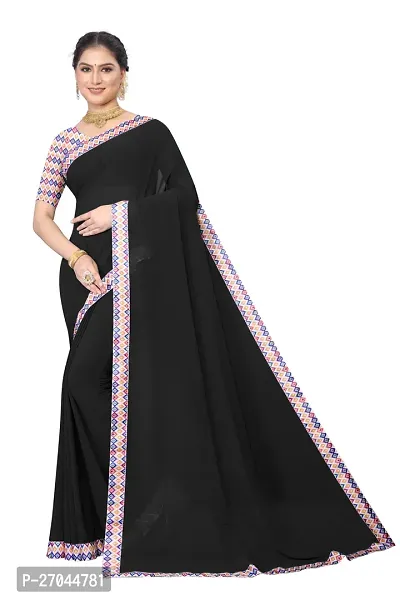 Classic Georgette Saree with Blouse piece for women