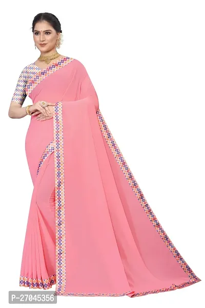 Classic Georgette Saree with Blouse piece for women