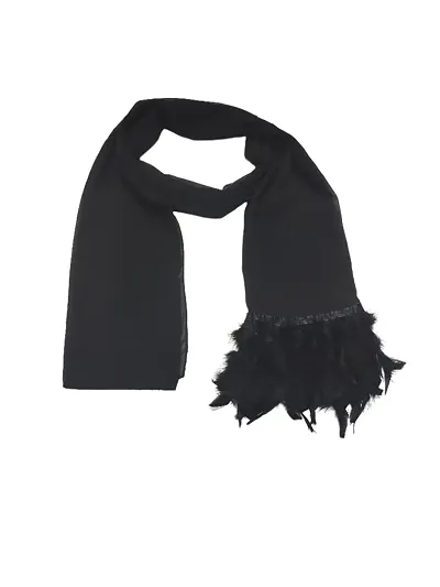 Buy Mean Zoom, The Feather Collection - Simple Georgette Scarf