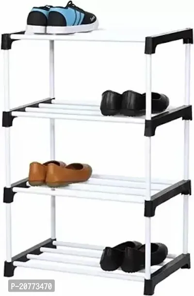Bae Plastic Shoe Stand (3 Shelves, Diy(Do-It-Yourself))-thumb0