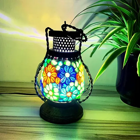 Homefrills Electric Wooden Hanging Lantern Lamp,Wooden Lamp