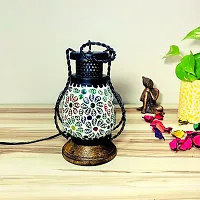 Homefrills Electric Wooden Hanging Lantern Lamp,Wooden Lamp-thumb2